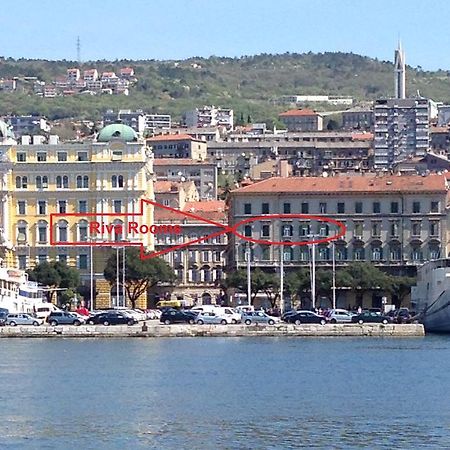 Riva Rooms Rijeka Exteriör bild